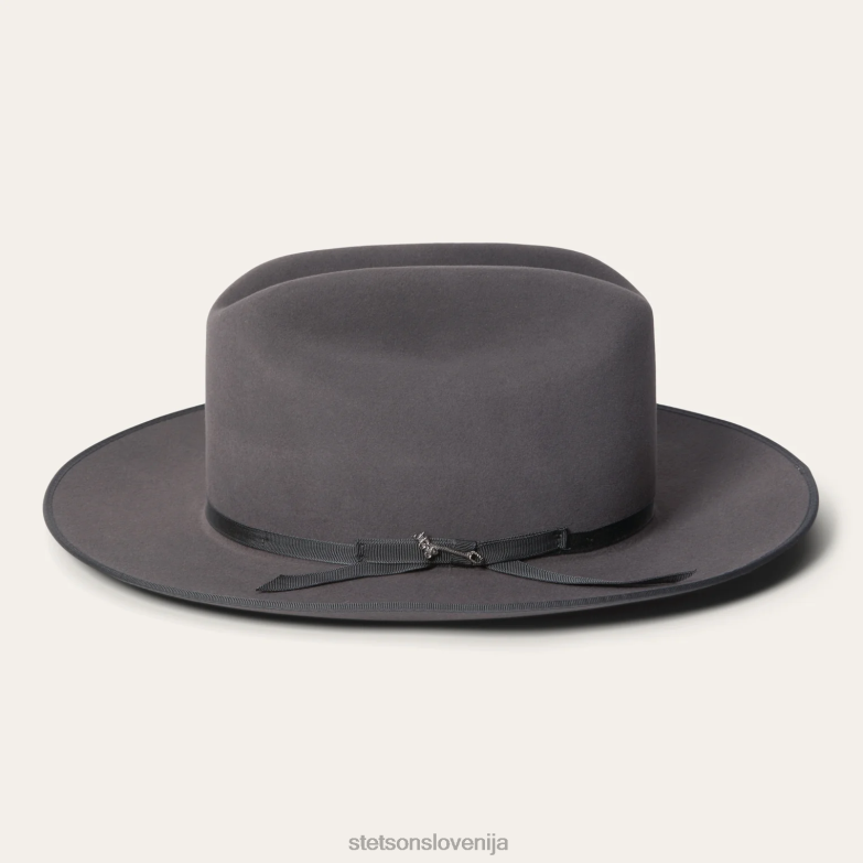 Stetson uniseks odprt cestni kraljevski deluxe klobuk Z6H8811 karibu pokrivala