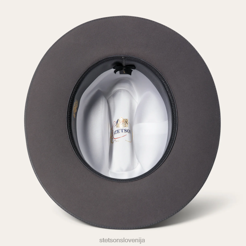Stetson uniseks odprt cestni kraljevski deluxe klobuk Z6H8811 karibu pokrivala