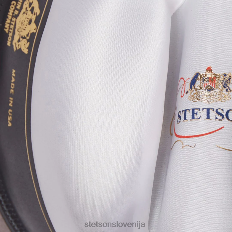 Stetson uniseks odprt cestni kraljevski deluxe klobuk Z6H8811 karibu pokrivala
