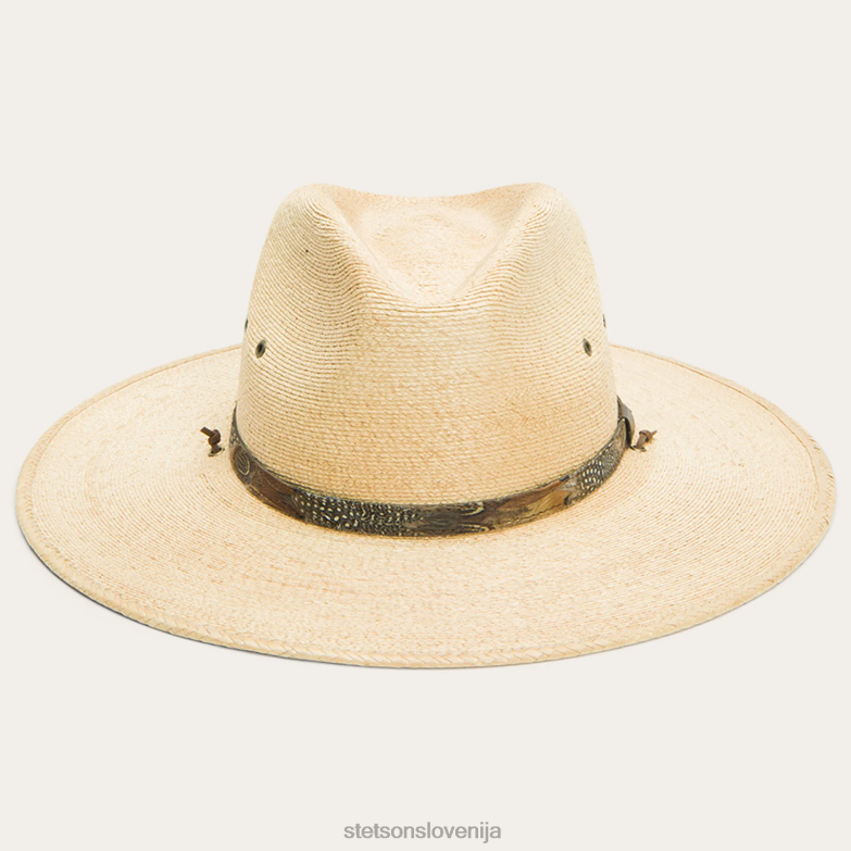 Stetson uniseks slamnik cumberland Z6H88147 popečen pokrivala