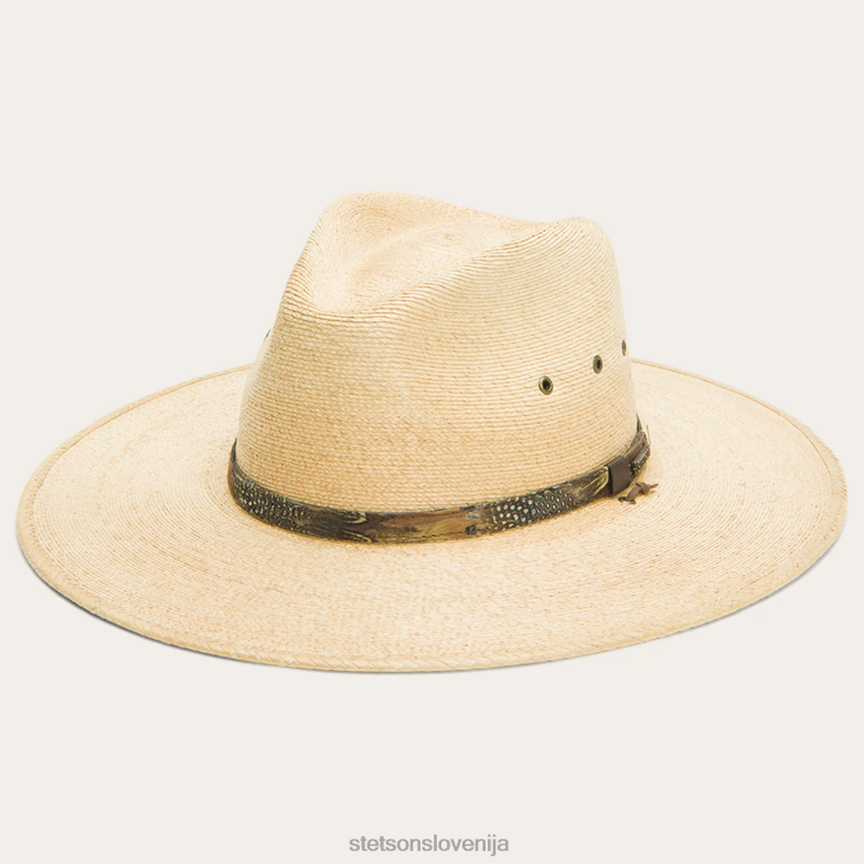 Stetson uniseks slamnik cumberland Z6H88147 popečen pokrivala