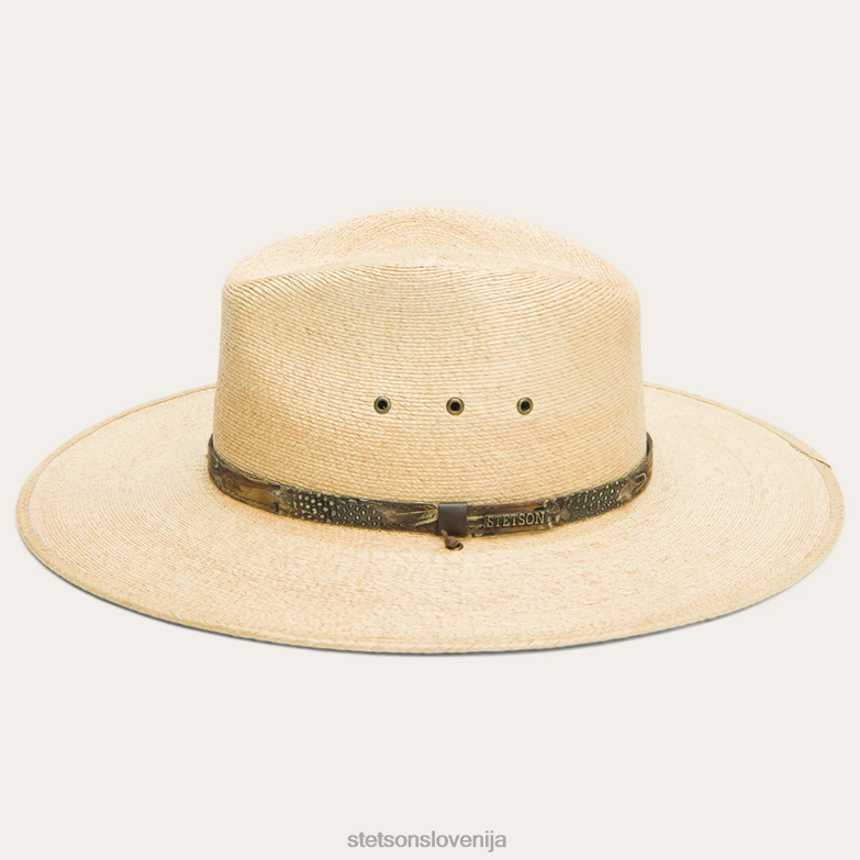 Stetson uniseks slamnik cumberland Z6H88147 popečen pokrivala
