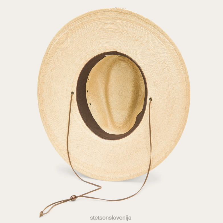Stetson uniseks slamnik cumberland Z6H88147 popečen pokrivala