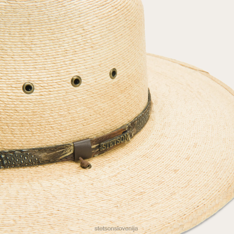 Stetson uniseks slamnik cumberland Z6H88147 popečen pokrivala