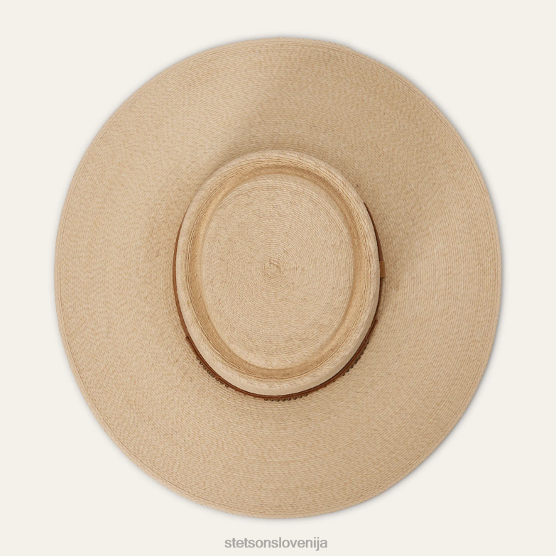 Stetson uniseks visokogorski slamnik Z6H88143 naravno pokrivala
