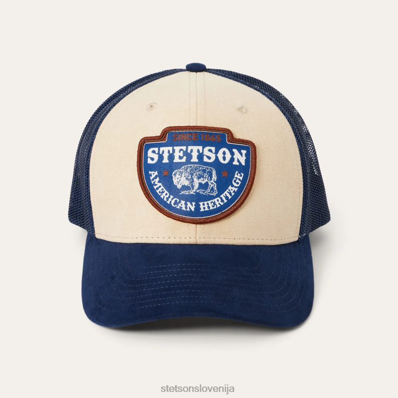Stetson uniseks arrowhead patch tovornjakar kapa Z6H88207 kaki pokrivala