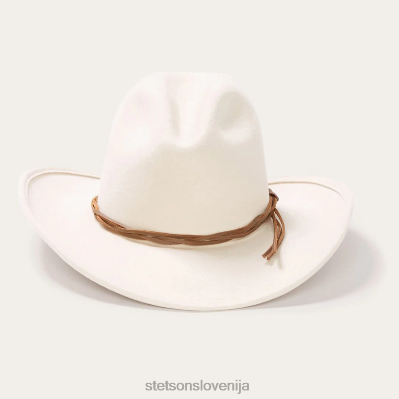 Stetson uniseks Gus zdrobljen zunanji klobuk Z6H88191 srebrnotrebušček pokrivala