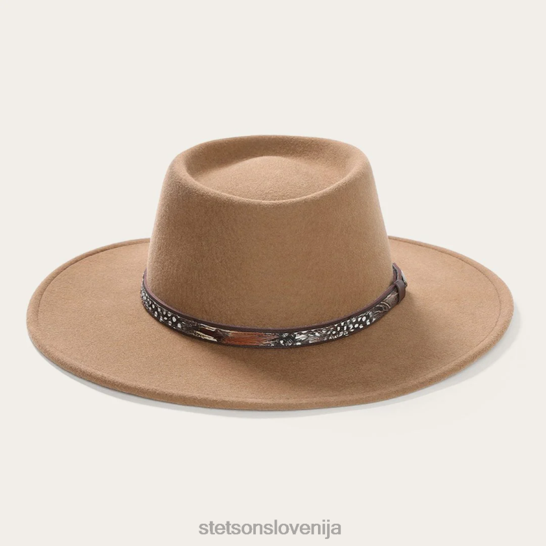 Stetson uniseks Kelso zunanji klobuk Z6H8845 naplavljeni les pokrivala