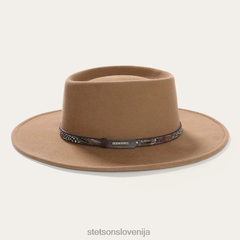 Stetson uniseks Kelso zunanji klobuk Z6H8845 naplavljeni les pokrivala