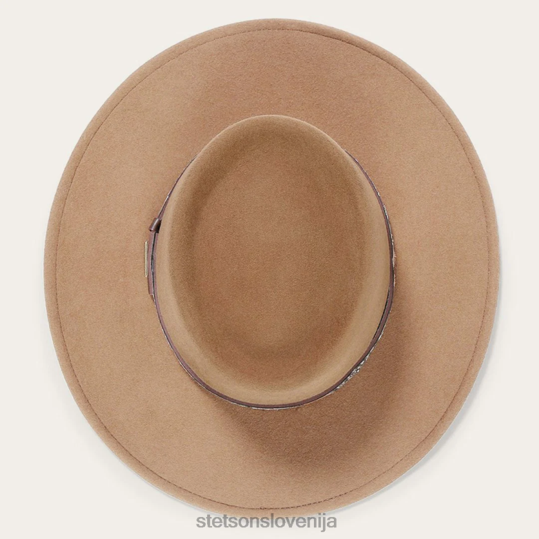 Stetson uniseks Kelso zunanji klobuk Z6H8845 naplavljeni les pokrivala