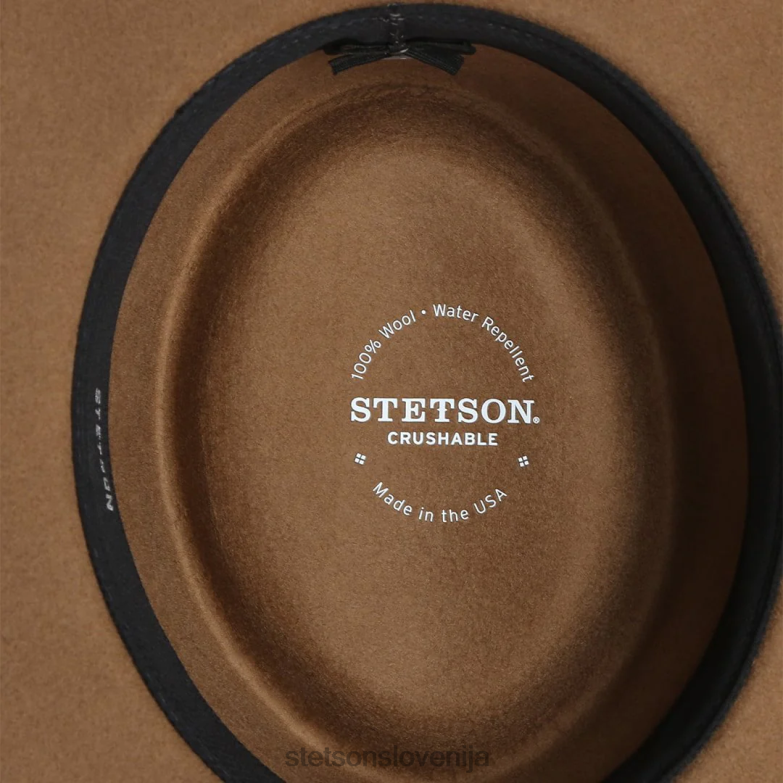 Stetson uniseks Kelso zunanji klobuk Z6H8845 naplavljeni les pokrivala