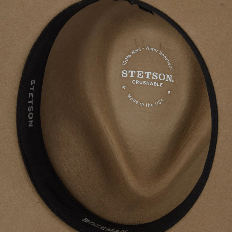 Stetson uniseks bozeman zunanji klobuk Z6H8824 goba pokrivala