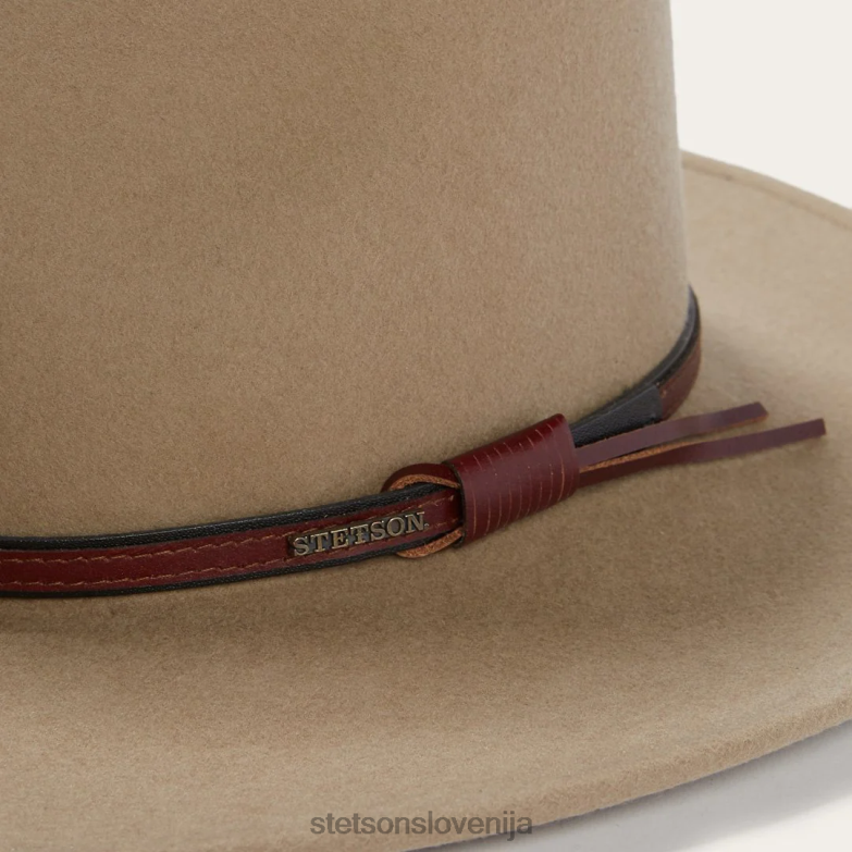 Stetson uniseks bozeman zunanji klobuk Z6H8824 goba pokrivala
