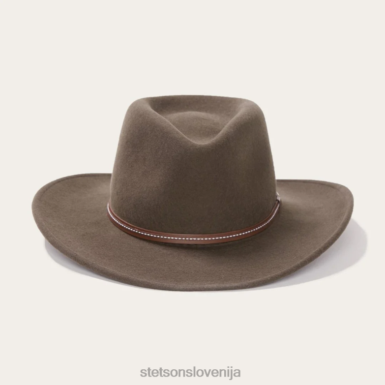 Stetson uniseks gallatin zunanji klobuk Z6H8839 žajbelj pokrivala