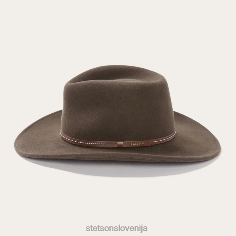 Stetson uniseks gallatin zunanji klobuk Z6H8839 žajbelj pokrivala