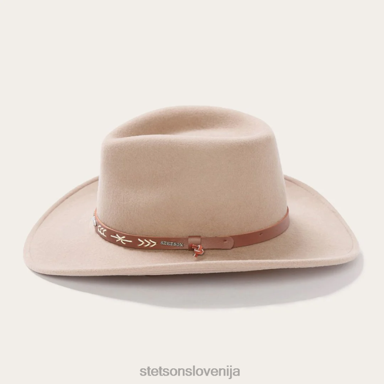 Stetson uniseks santa fe zunanji klobuk Z6H8846 goba pokrivala