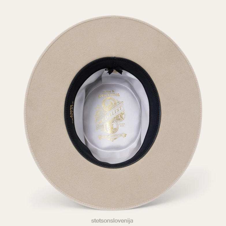 Stetson uniseks yancy zunanji klobuk Z6H8827 srebrnotrebušček pokrivala