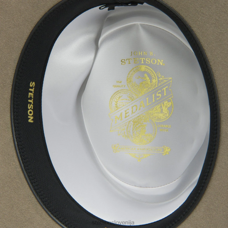 Stetson uniseks yancy zunanji klobuk Z6H8841 fantomsko siva pokrivala