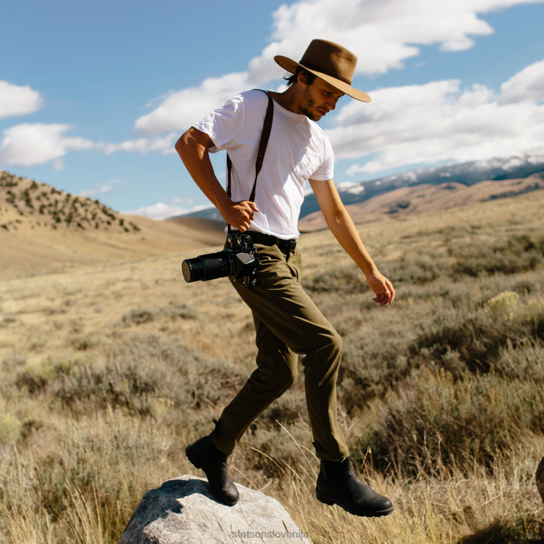 Stetson uniseks zunanji klobuk stargazer Z6H8891 naplavljeni les pokrivala