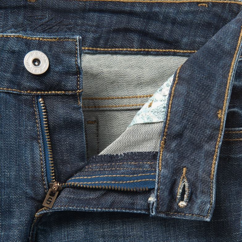 Stetson ženske kratke hlače iz temnega pranega jeansa Z6H88523 modra oblačila