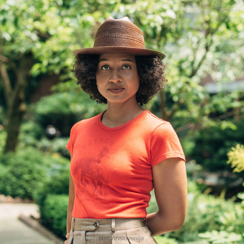 Stetson ženske majica s kaubojko Z6H88469 rdeča oblačila