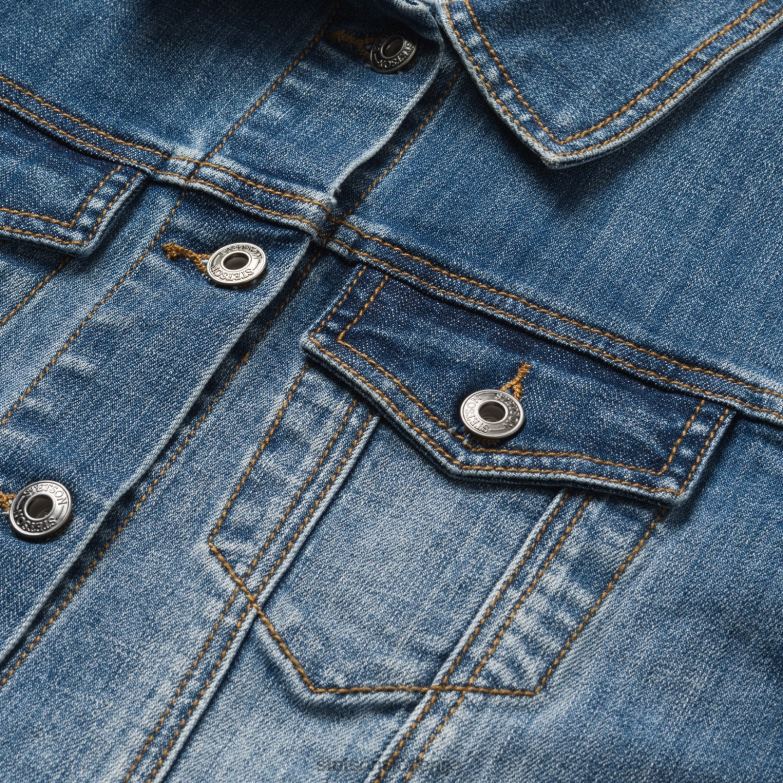 Stetson ženske raztegljiva denim jakna Z6H88449 modra oblačila