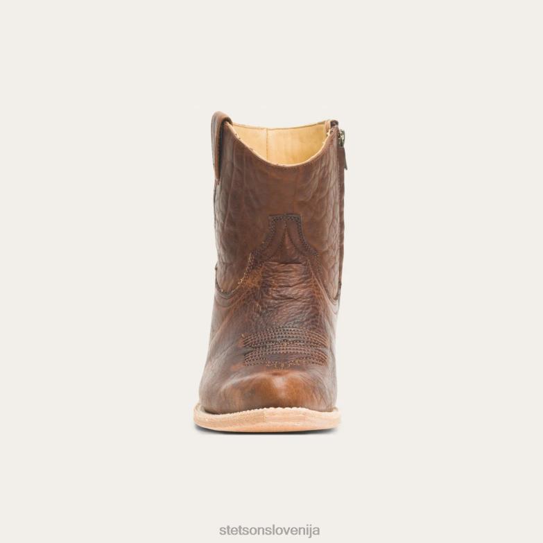Stetson ženske toni škornji Z6H88284 rjav obutev