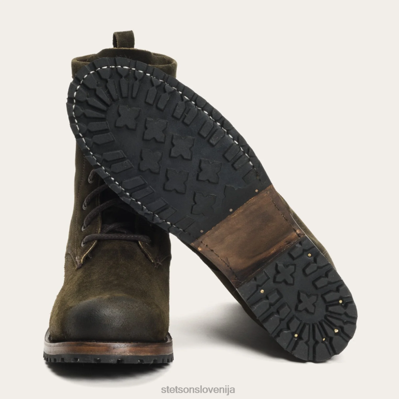 Stetson ženske sam škornji Z6H88294 zelena obutev