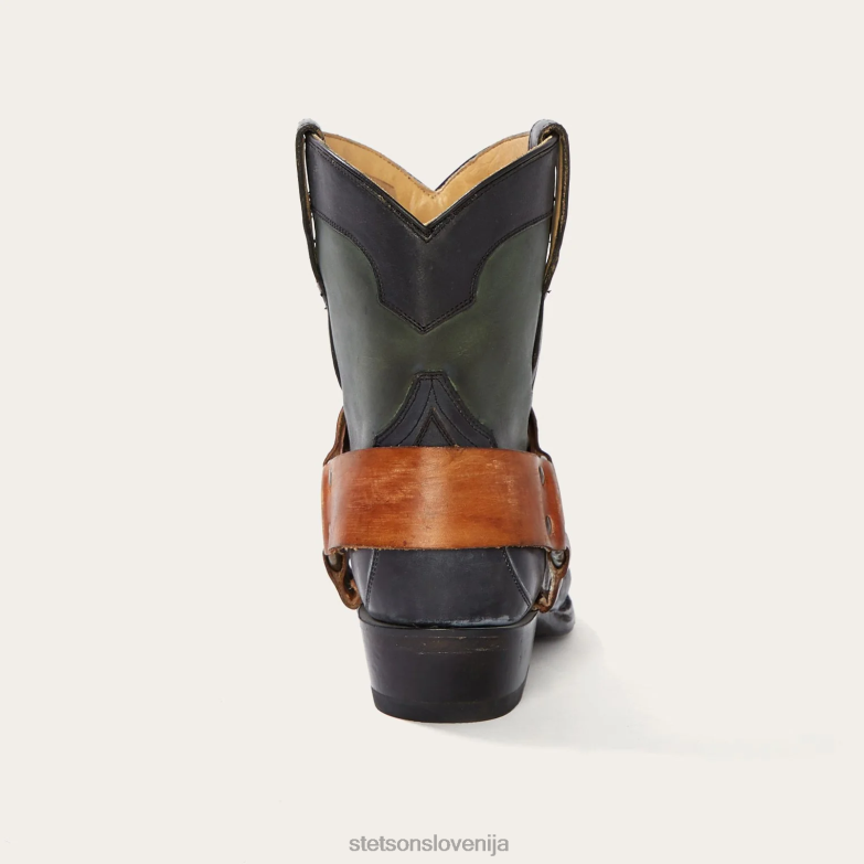 Stetson ženske gležnjarji iz žada Z6H88261 zelena obutev